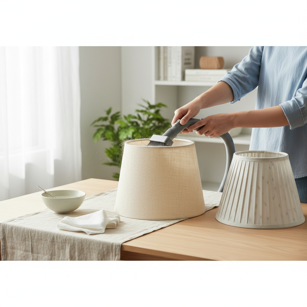 How to Safely Clean Fabric Lamp Shades: A Comprehensive Guide