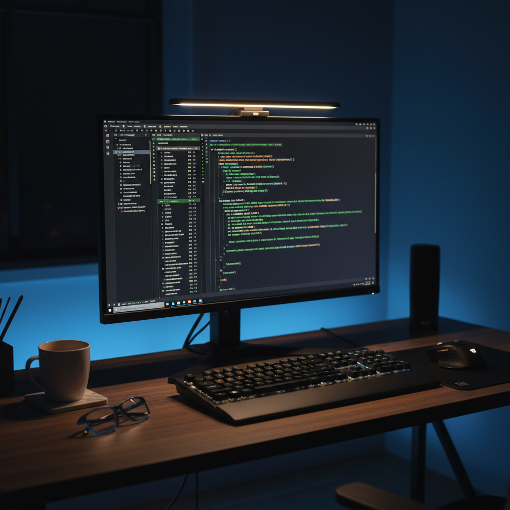 Best Monitor Light Bars for Coding at Night: Enhance Focus & Protect Your Eyes