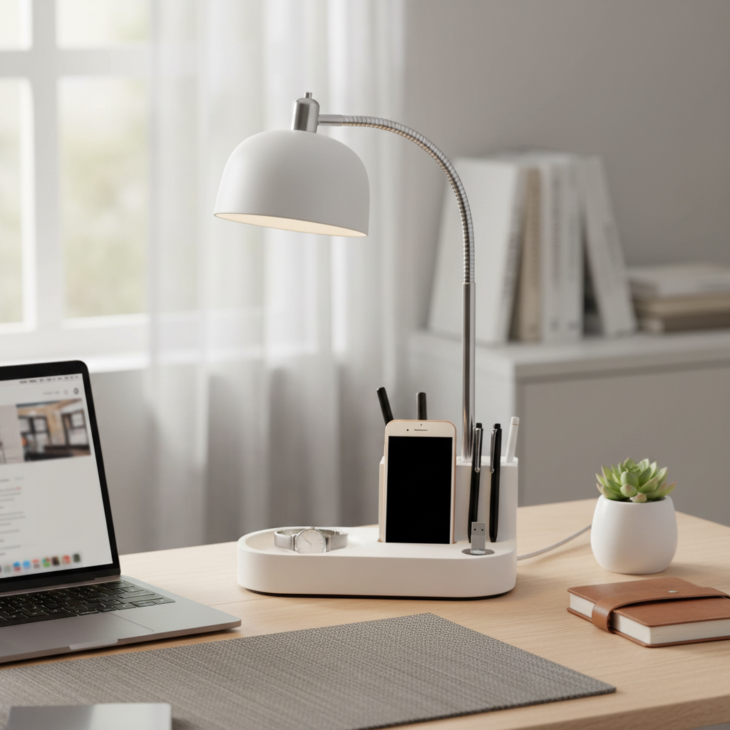 Limelights Gooseneck Organizer Lamp Review: Your Ultimate Desk Companion