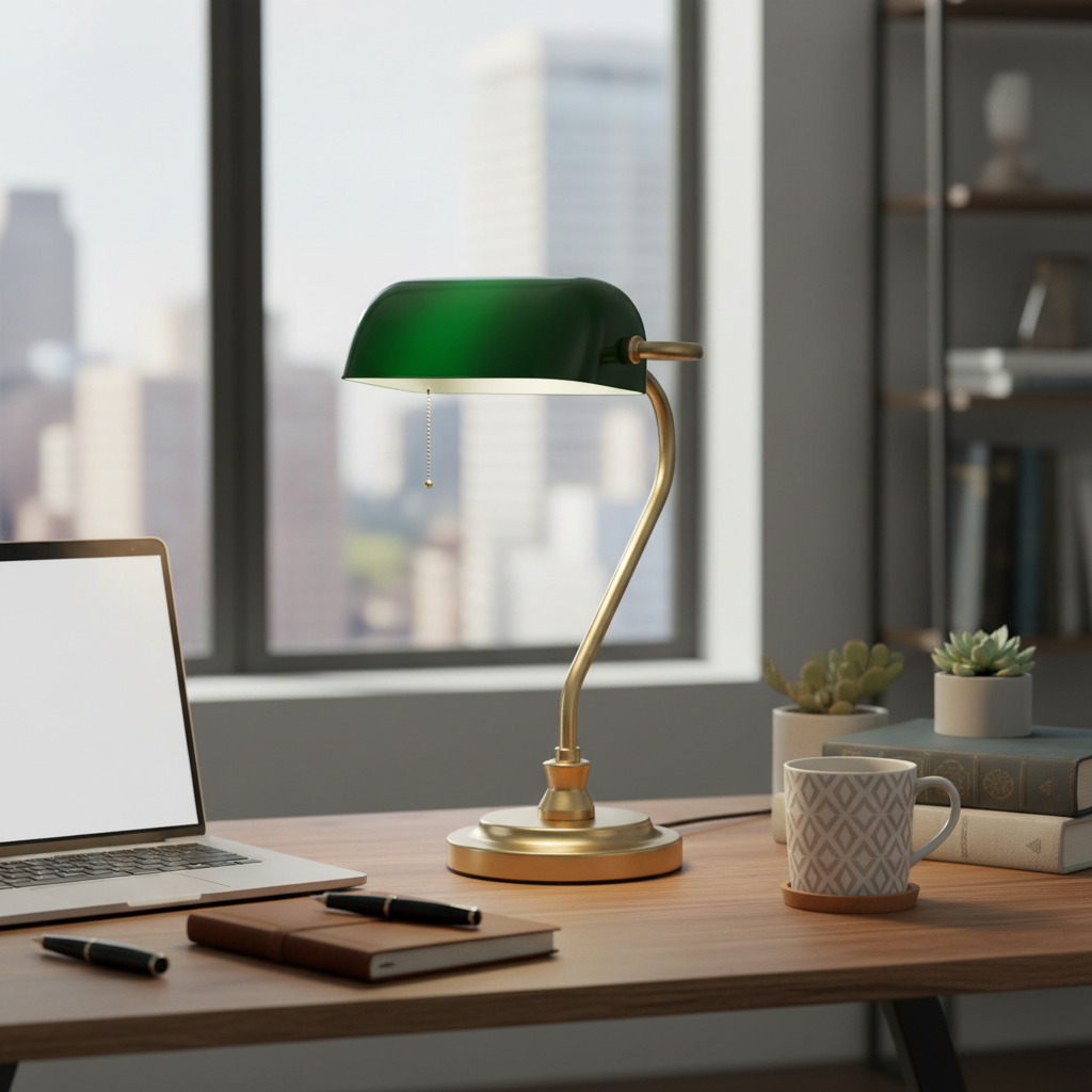 Review: Newhouse Lighting Banker’s Lamp – A Classic Reimagined for Modern Desks