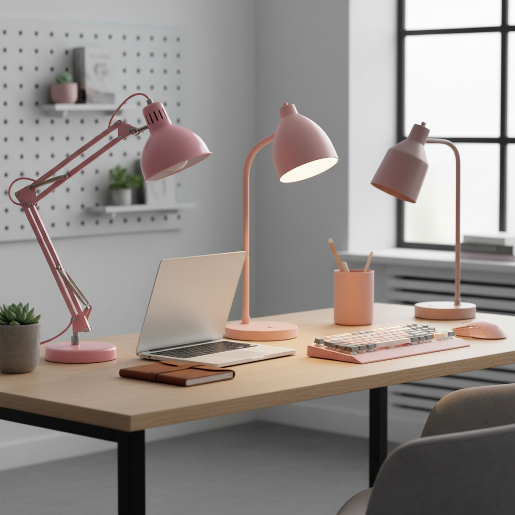 The Ultimate Guide to the Best Pink Desk Lamps for Aesthetic Setups