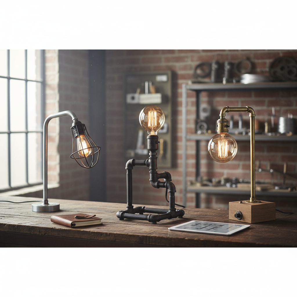 The Best Industrial Style Pipe Desk Lamps of 2026: A Definitive Guide
