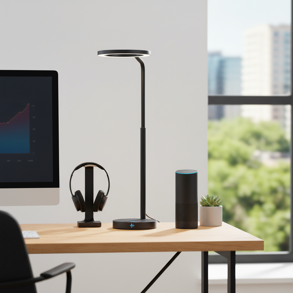 Elevate Your Workspace: Discovering the Best Smart Desk Lamps with Alexa Support