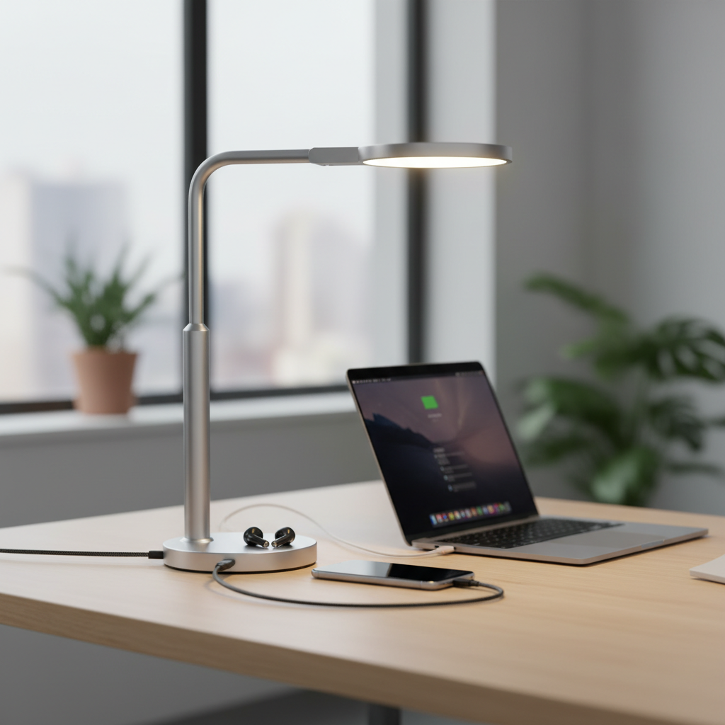 Best Desk Lamps with USB-C Fast Charging: Power Up Your Workspace