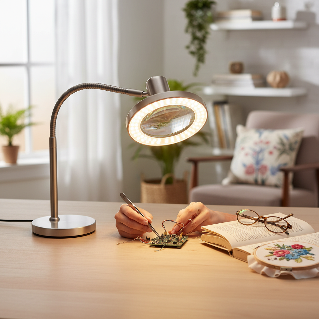 Brightech LightView Pro Magnifier Desk Lamp Review: Your Ultimate Guide to Enhanced Vision