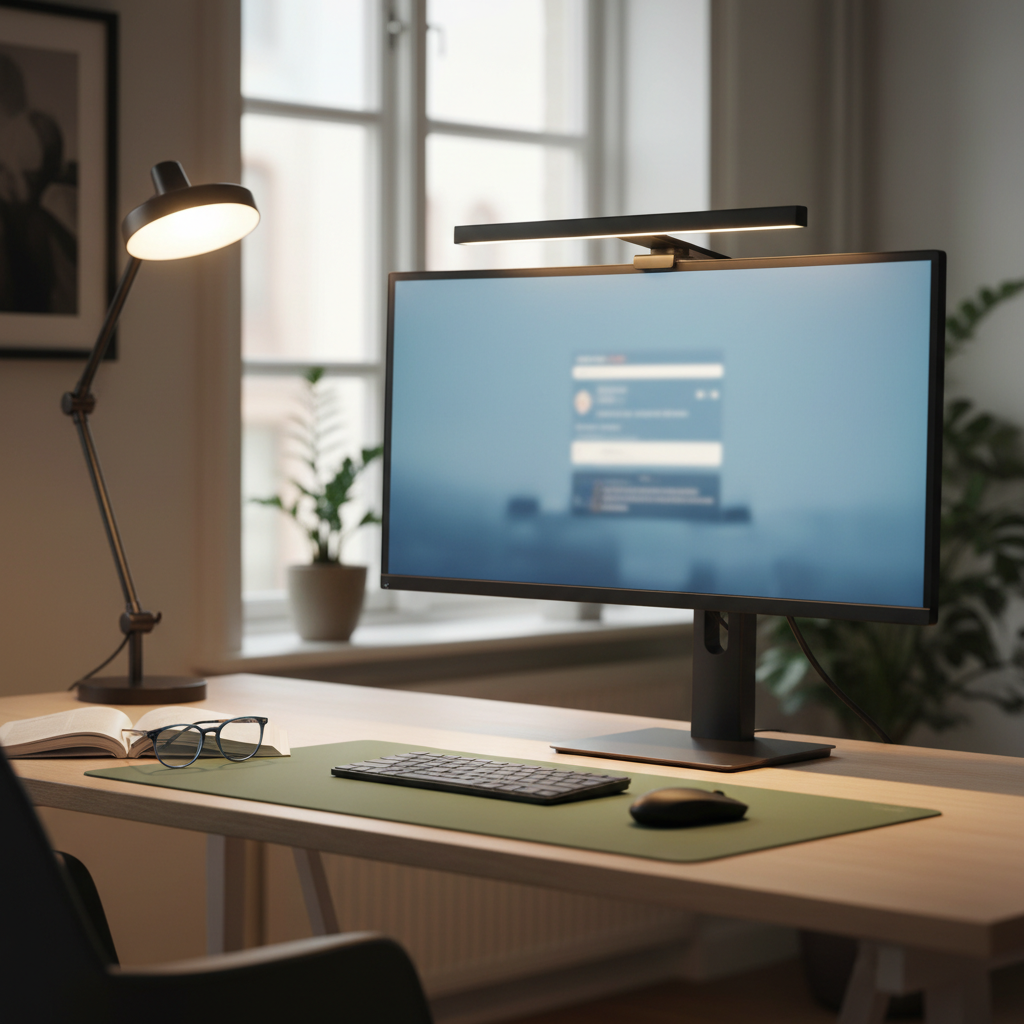 How to Reduce Screen Glare with Desk Lamps for Optimal Eye Comfort
